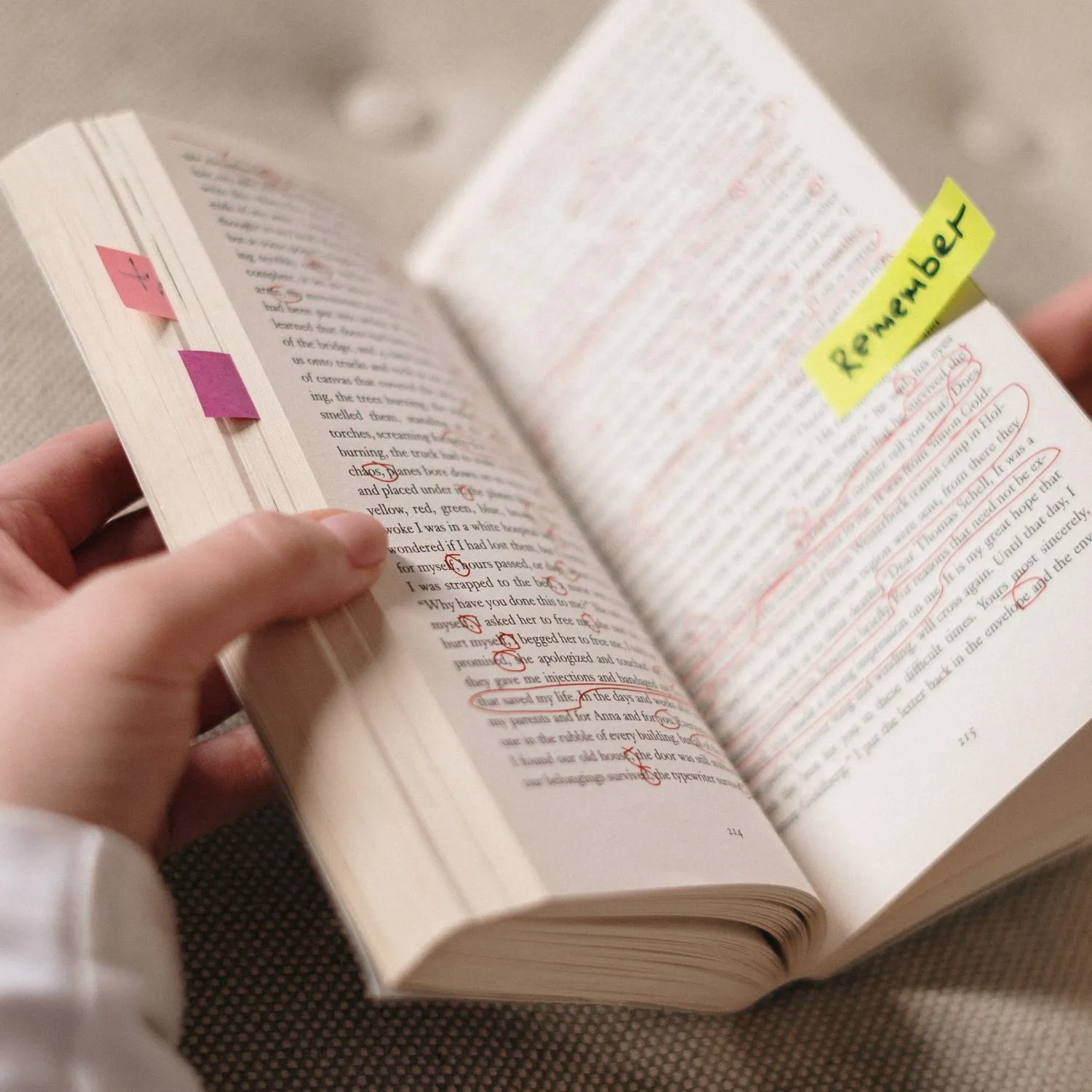 annotated books showing what to do as a beginner reader