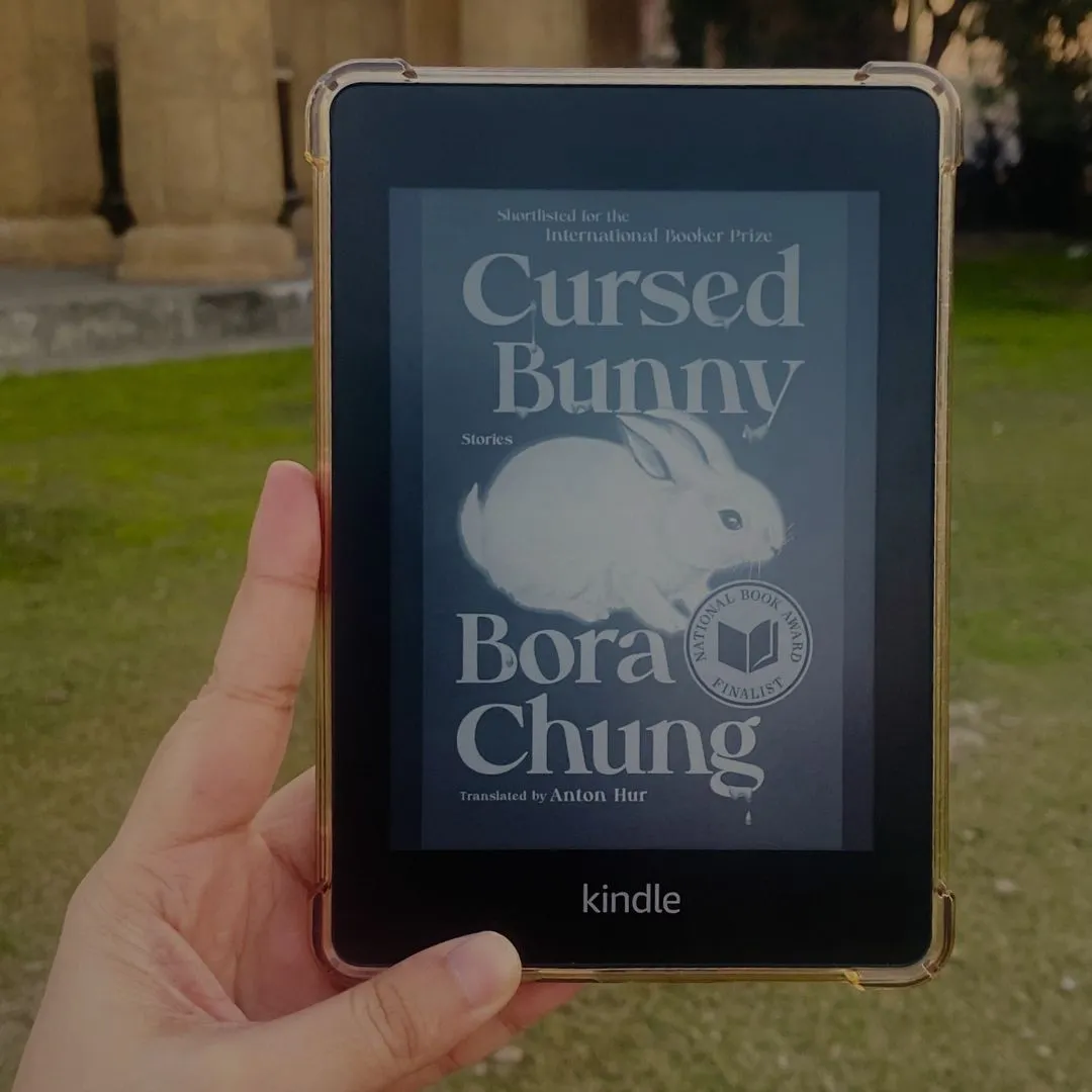 cover photo of cursed bunny e-book on kinldy
