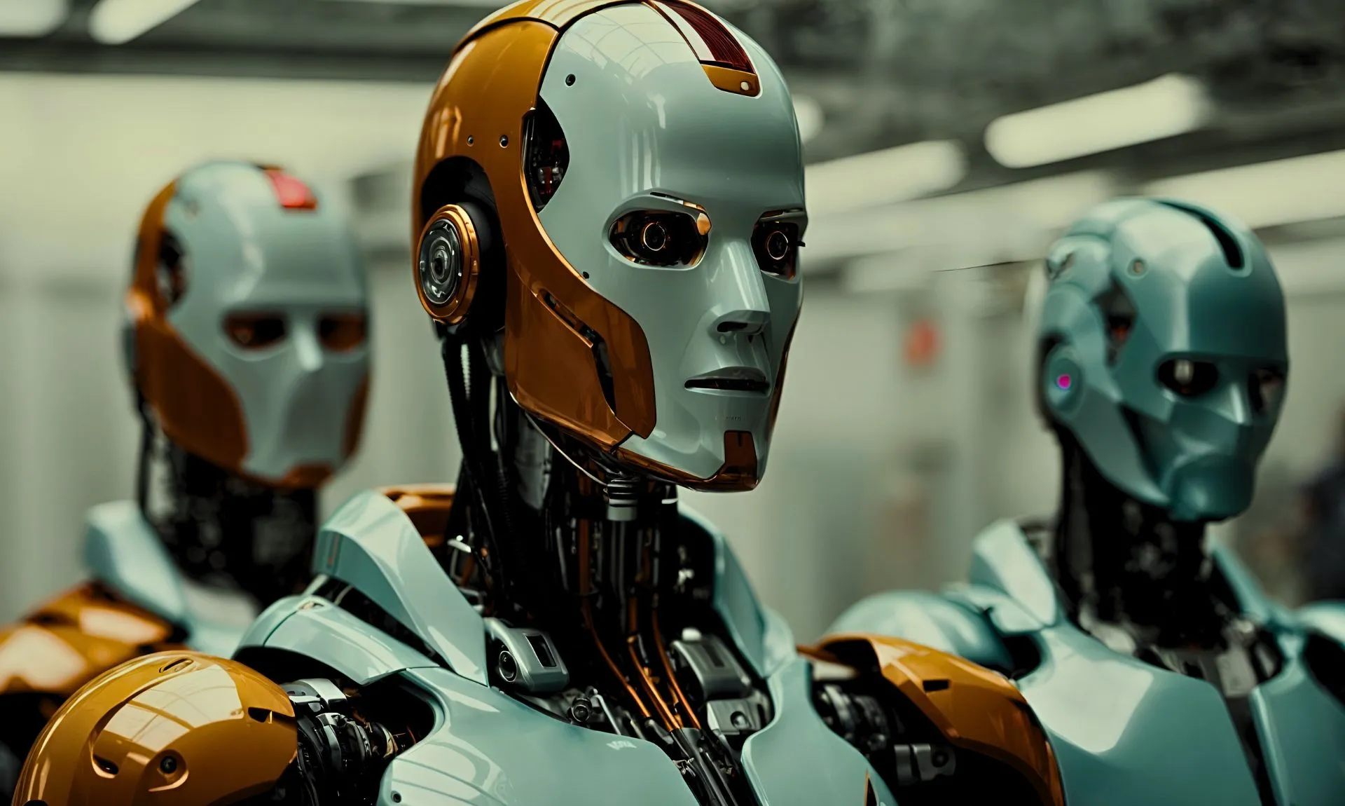 AI robots and machines