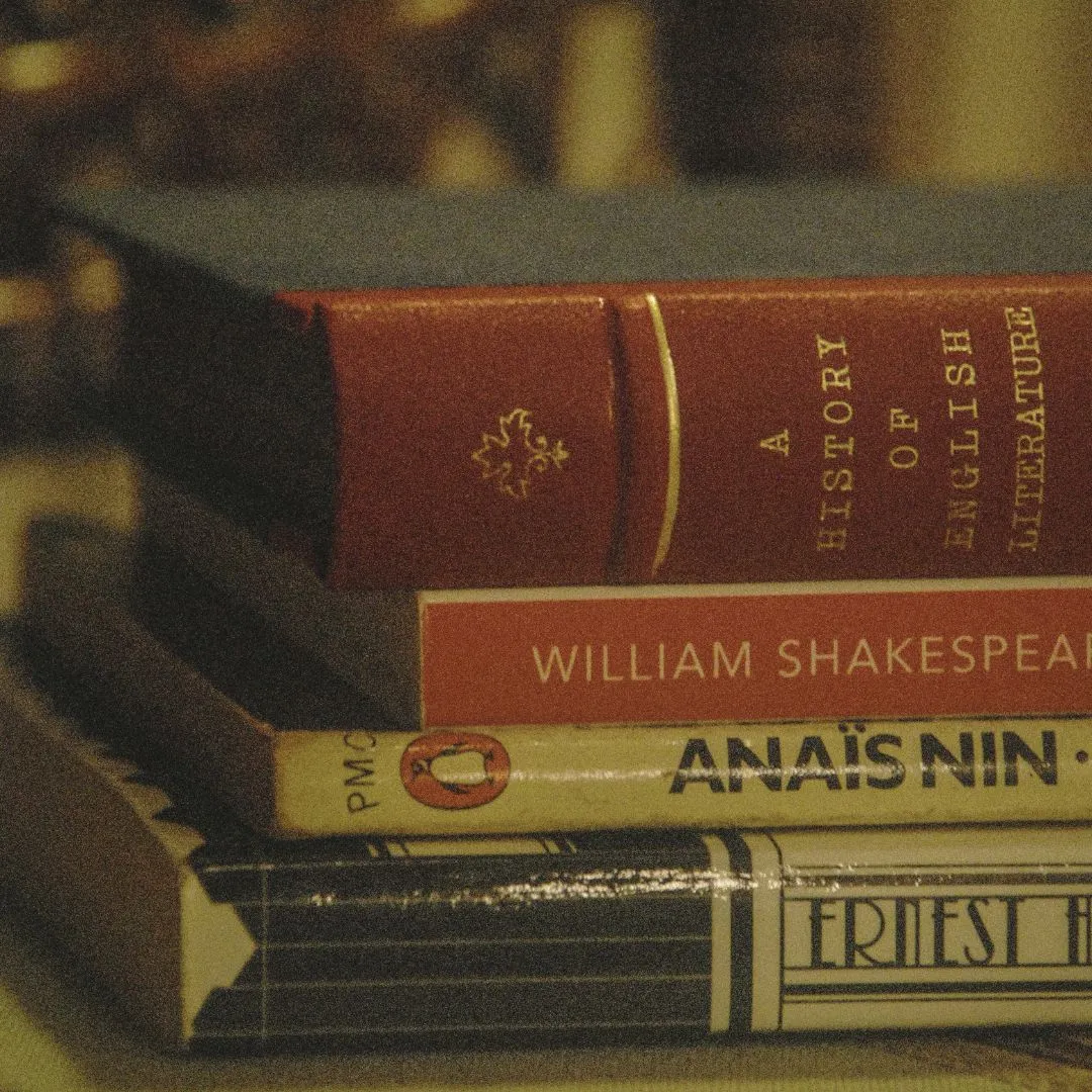 book stack