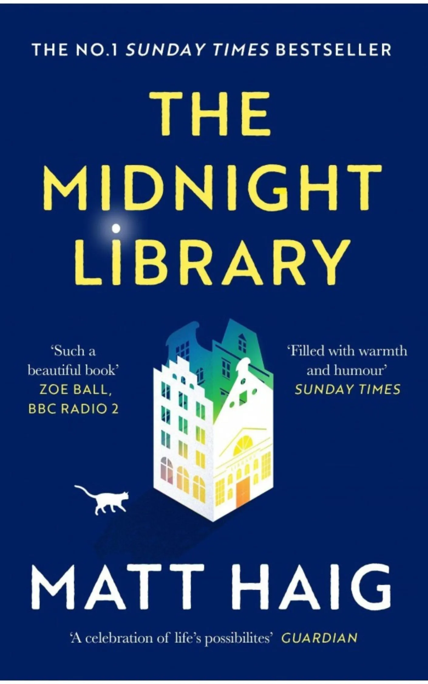 The Midnight Library by Matt Haig book cover