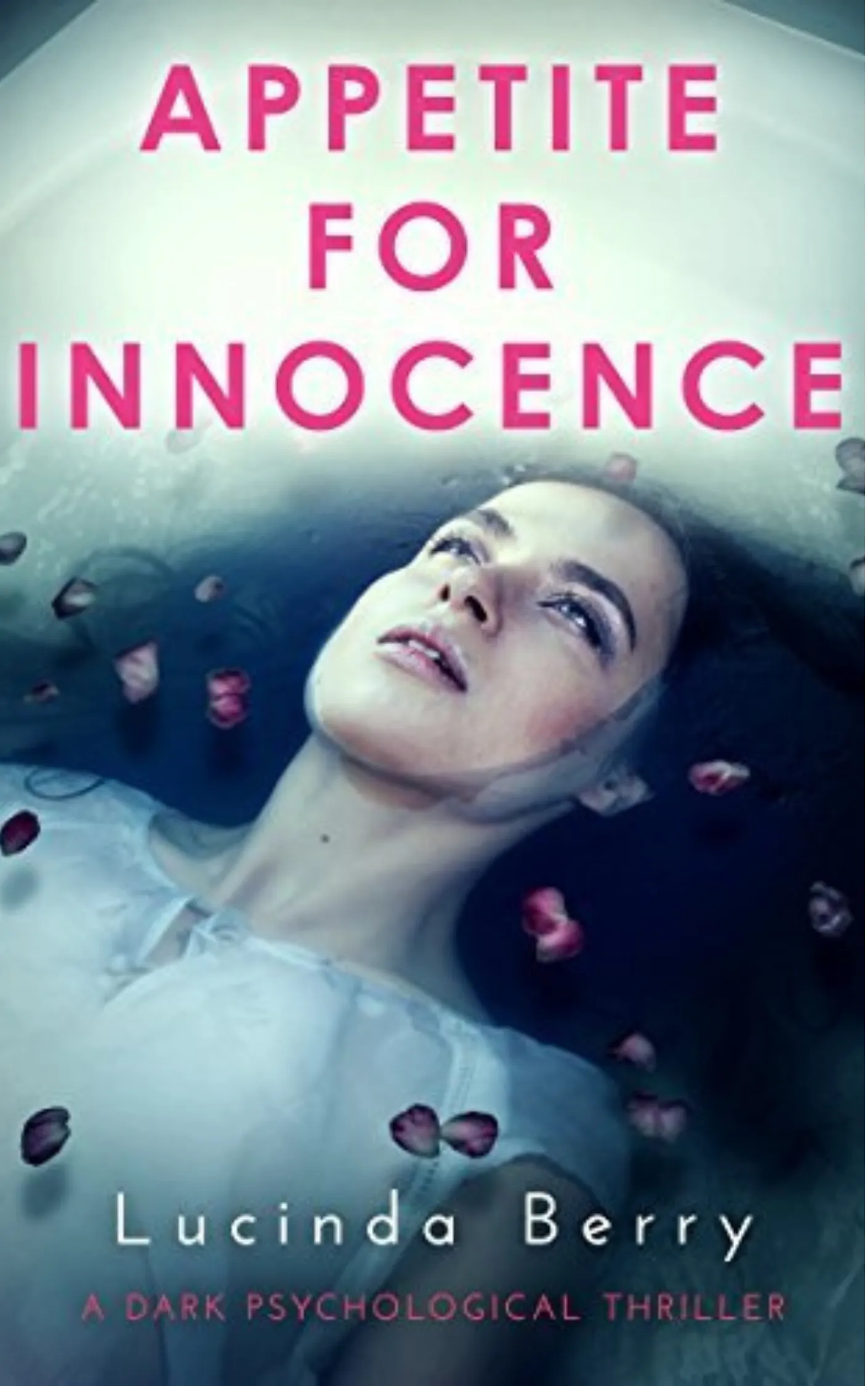 Book cover of Appetite for Innocence by Lucinda Berry.