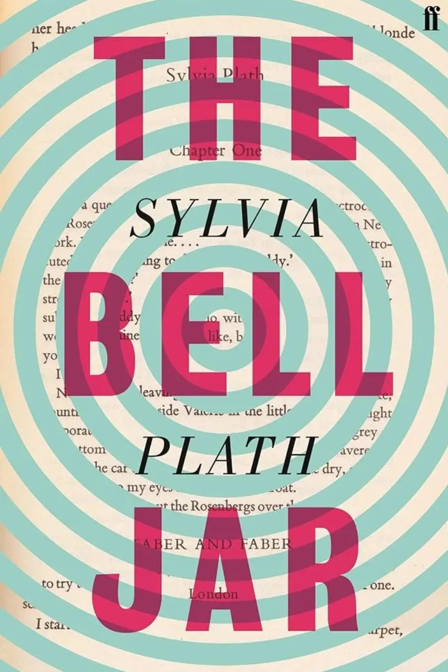 The Bell Jar book cover by Sylvia Plath