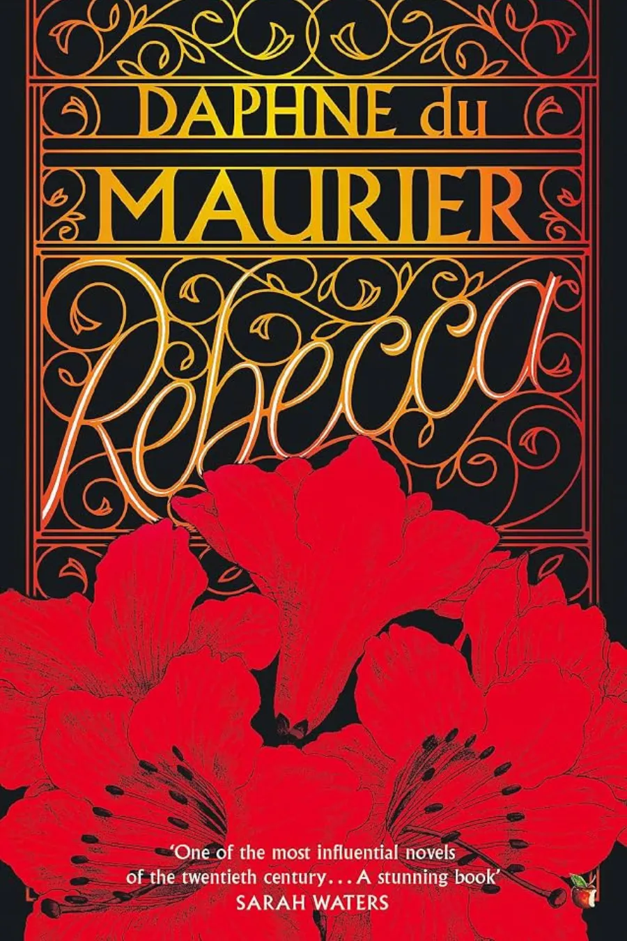 Rebecca by Daphne du Maurier. book cover.